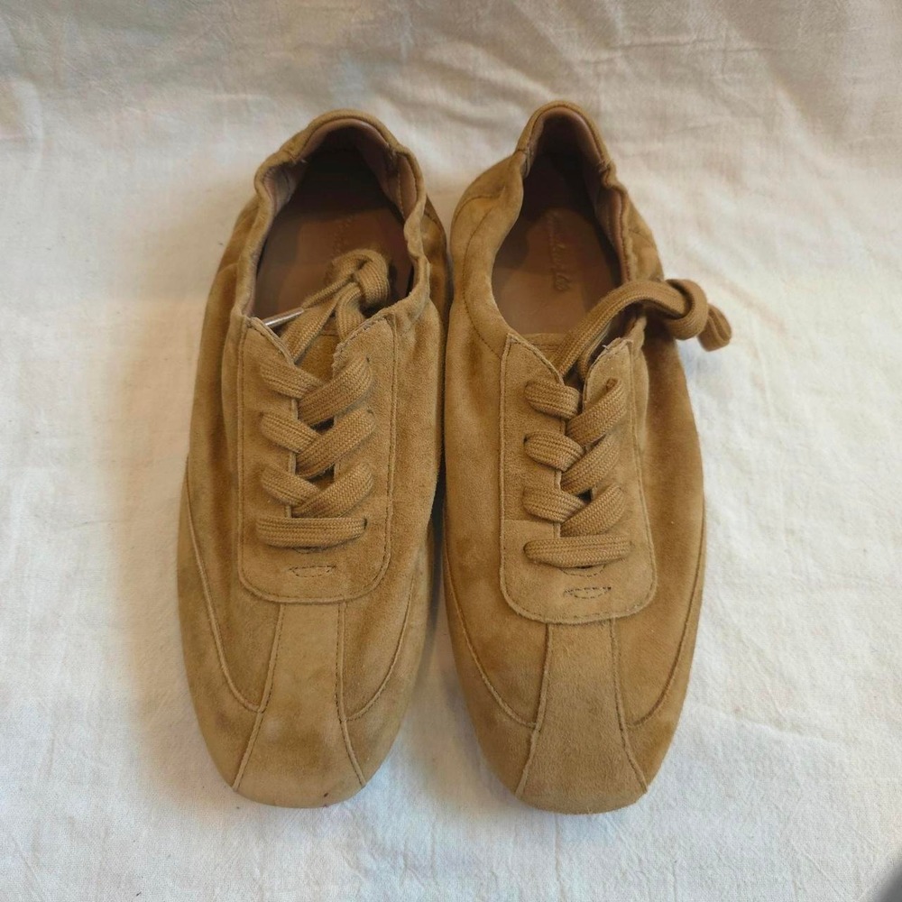 Madewell The Greta Ballet Sneaker - Sand Dune/ Size 8 - Picture 3 of 8